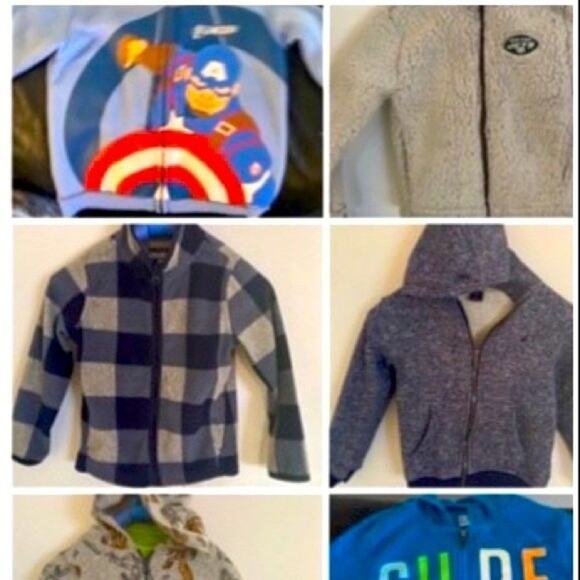 6- holodies for boys size 6t-xs